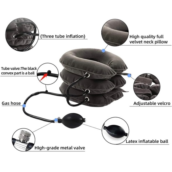 Cervical Neck Traction Device/BLUE - Picture 5 of 14